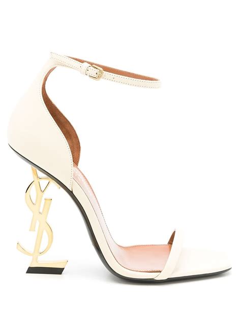 ysl jane sandal white|Sandals .